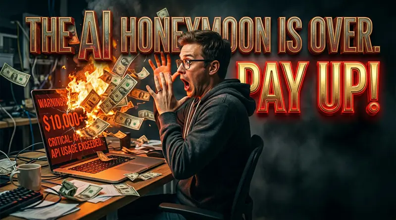 AI的蜜月期结束了，付钱吧！