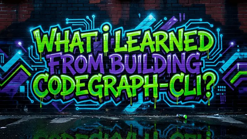 构建 Codegraph CLI 的经验教训