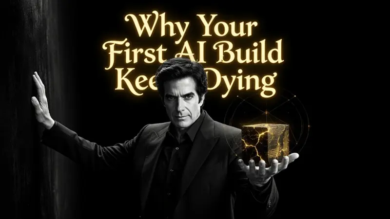 你的第一个AI作品为何总是夭折