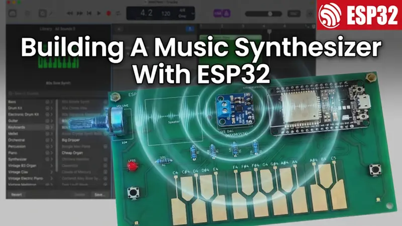 用ESP32 制作音乐合成器