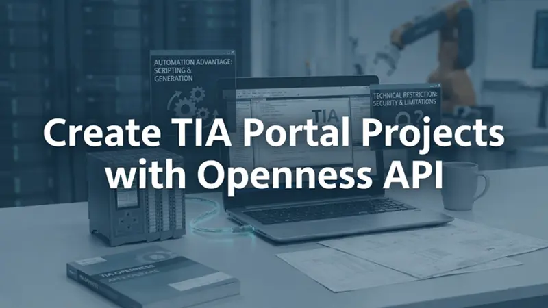 Openness API创建TIA Portal项目