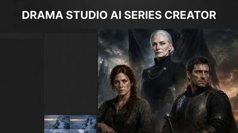 Drama Studio：AI剧集制作工具