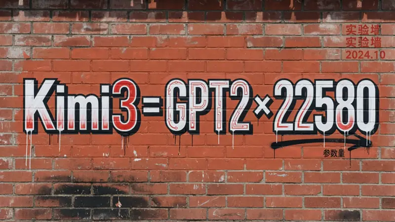 Kimi3 = GPT2 x 22580