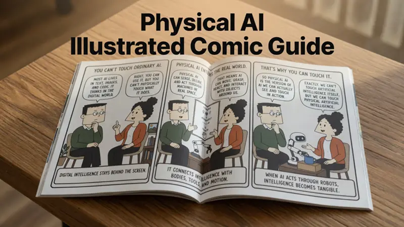 物理 AI 漫画图解