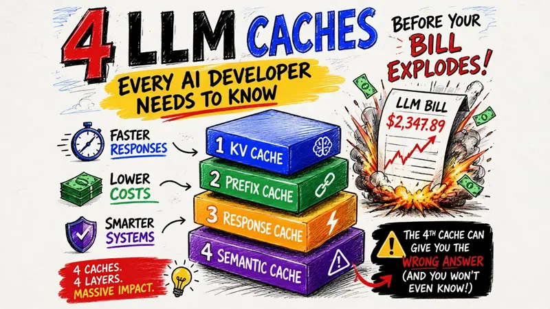 AI 开发者必须了解的4种LLM缓存