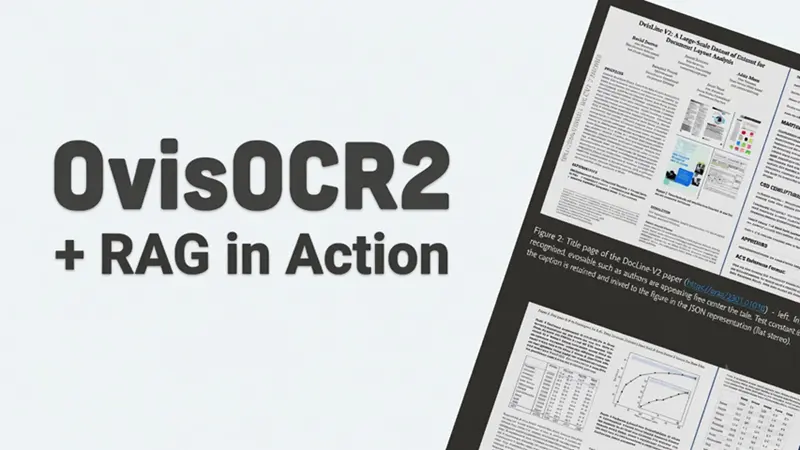 OvisOCR2 + RAG 实战