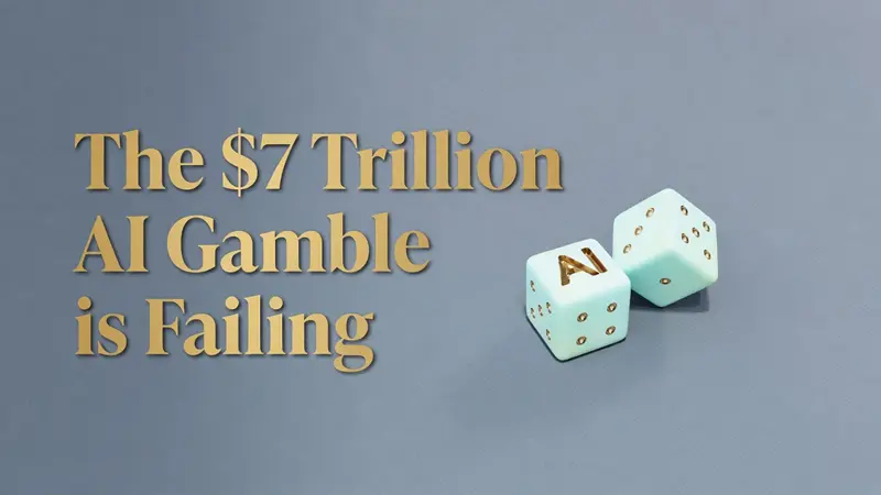 7万亿美元的AI赌博正在失败