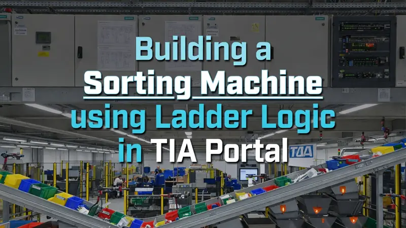 TIA Portal 梯形图实战分拣机