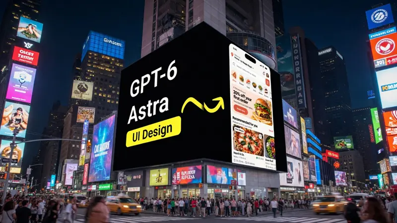 使用GPT-6 Astra进行UI设计