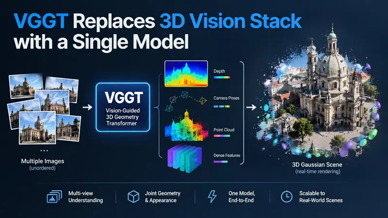 VGGT：用一个模型替代3D视觉栈