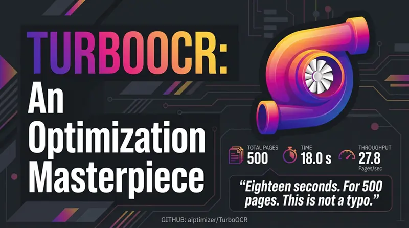 Turbo Optimizer Math TurboOCR:优化杰作 - 汇智网