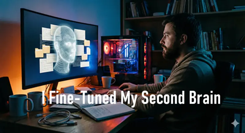 我微调了自己的”第二大脑“