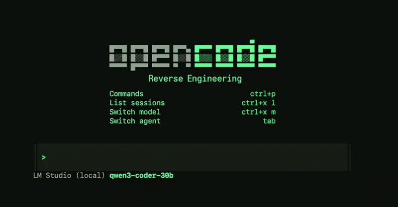 OpenCode 逆向工程
