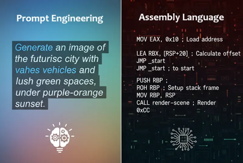 提示工程 vs. 汇编语言