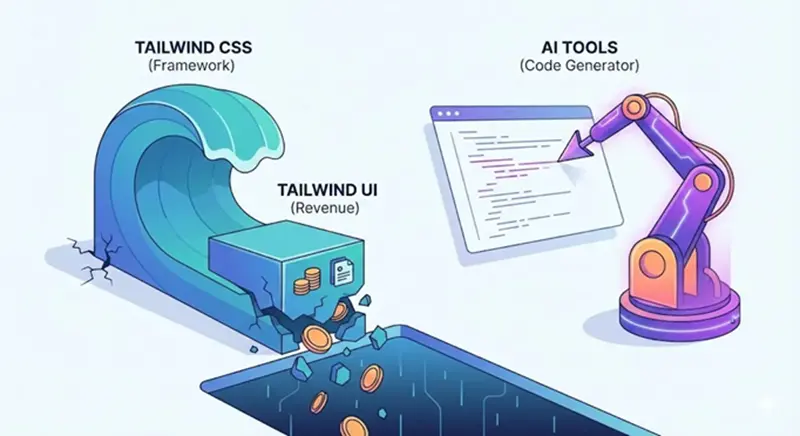 Tailwind危机是每个开发者的警钟