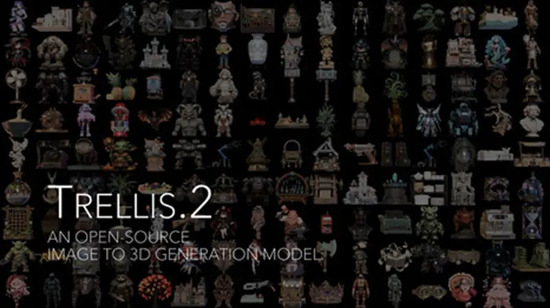 TRELLIS.2：照片转3D模型