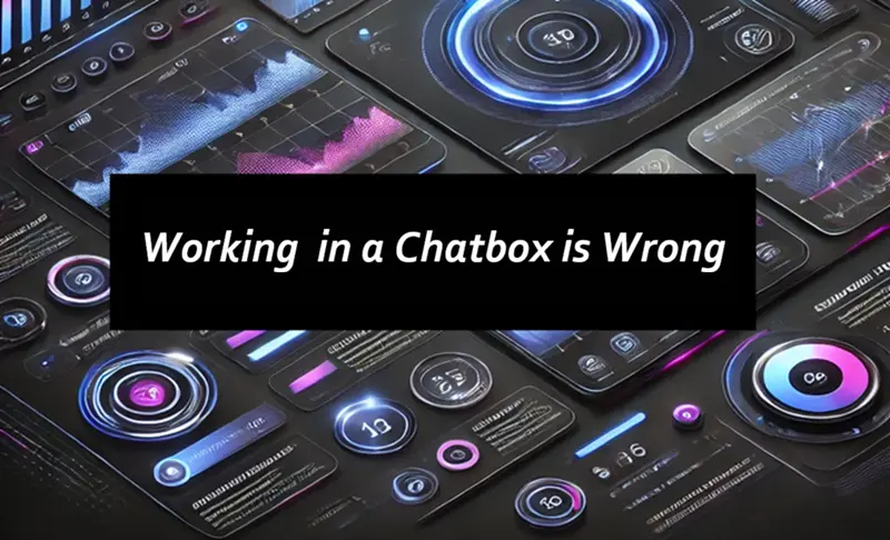 在聊天框中工作是个错误