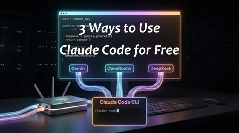 3个免费用Claude Code的方法