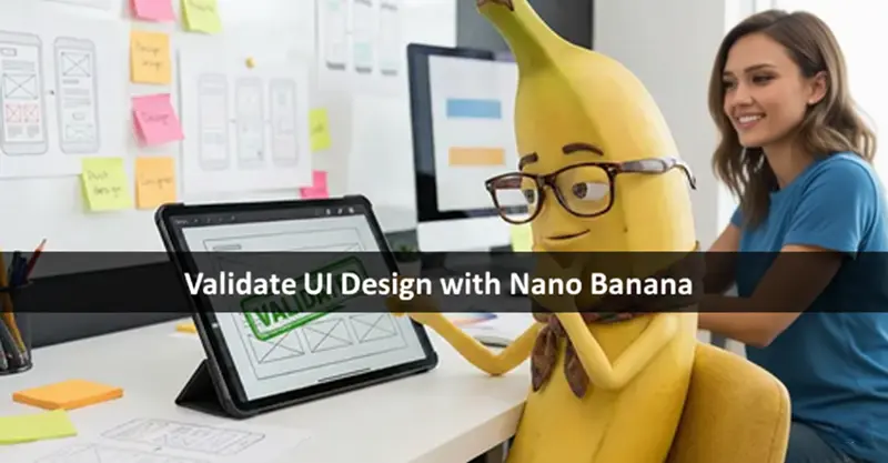 用Nano Banana验证UI设计