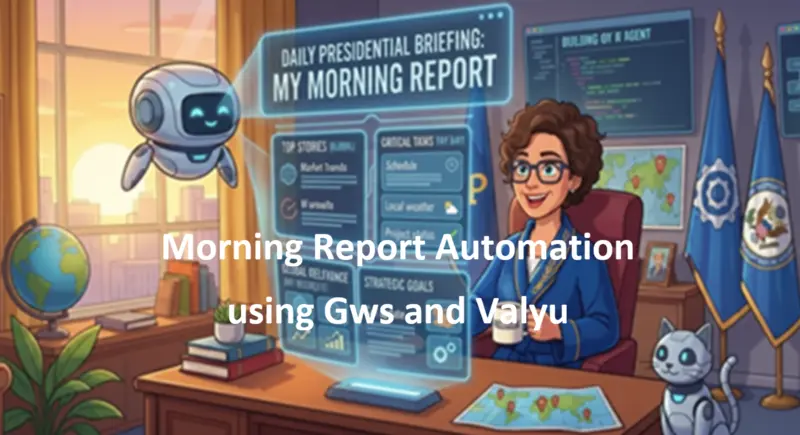 用Gws+Valyu实现晨报自动化