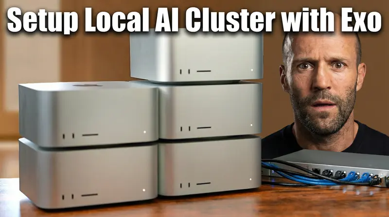用Exo搭建本地800亿参数AI集群