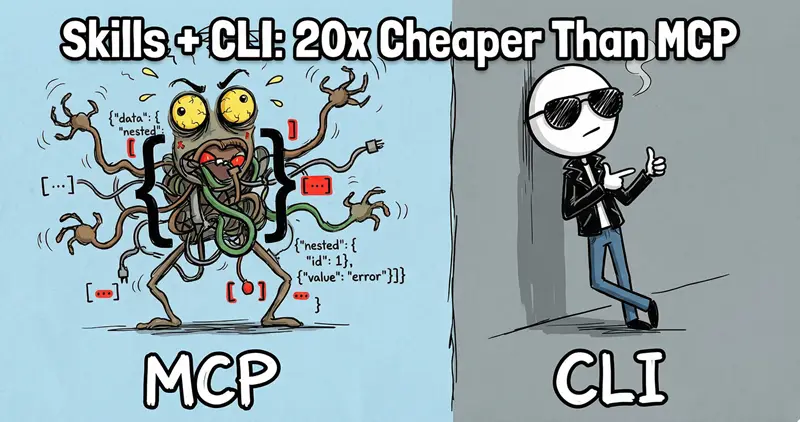 技能+CLI：比MCP便宜20倍
