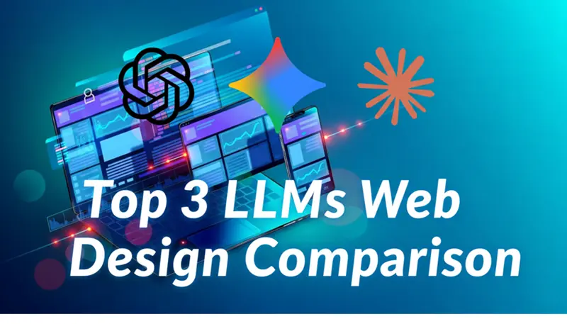 3个顶级大模型的网页设计对比