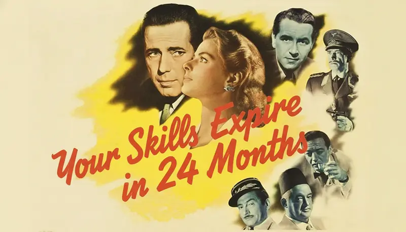 你的技能还有24个月的保质期