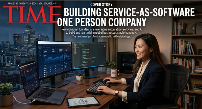 打造“服务即软件” 一人公司