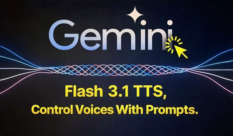 Flash 3.1 TTS：用提示控制声音