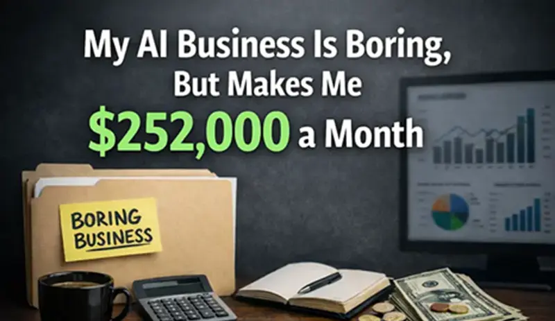 我的无聊AI生意，每月赚25万美元