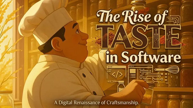 软件开发：品味的崛起