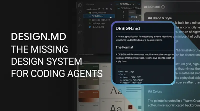 DESIGN.md: AI 缺失的设计系统