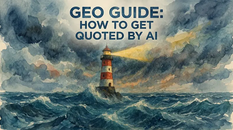 GEO 指南: 如何让 AI 引用你的内容