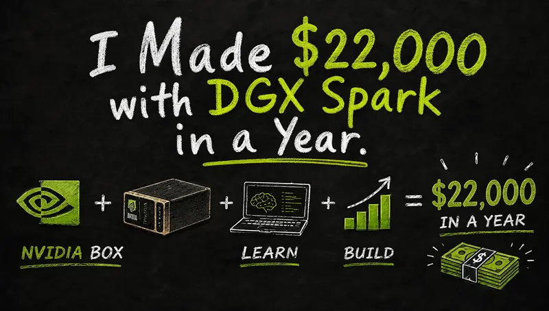 我用DGX Spark一年赚了$22000