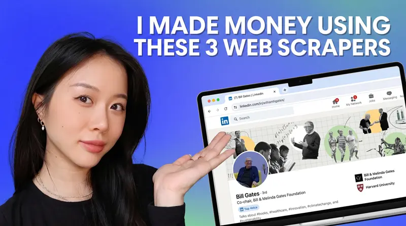 我用这3个网页爬虫赚钱