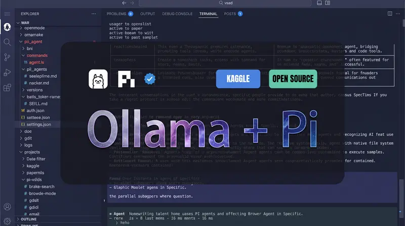 Ollama+Pi 搭建本地开发环境