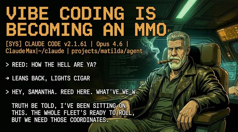 氛围编程正在变成MMO