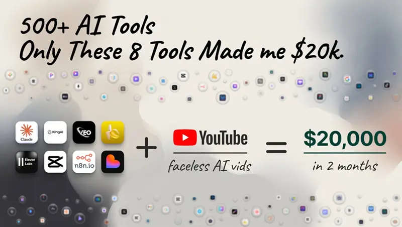 500+AI工具，只有这8个赚了$20k