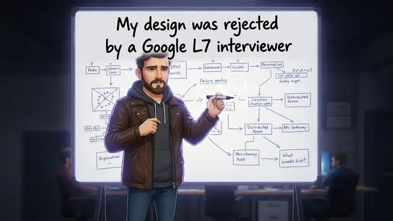 Google L7 面试官否定了我的设计