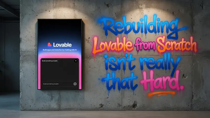 从零复现 Lovable，其实不难