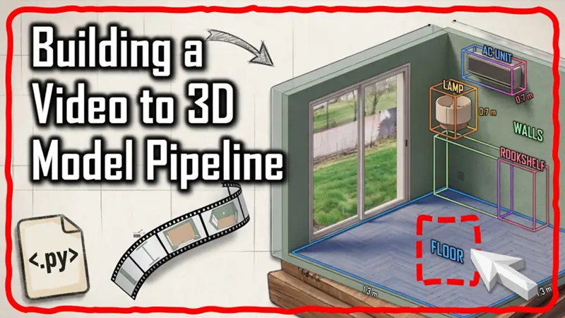 构建视频转3D模型管线