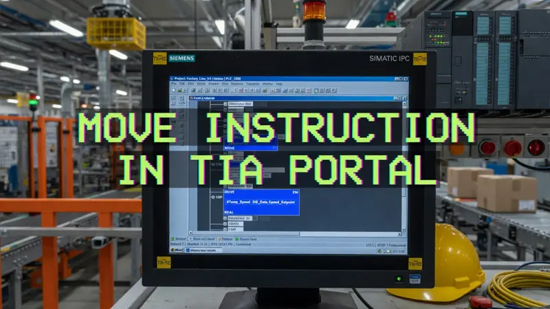 TIA Portal中的MOVE指令