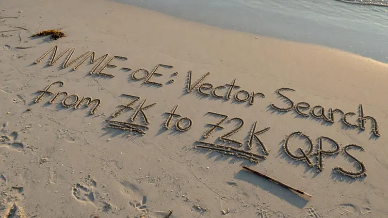 NVMe-oE向量搜索: 7K到72K QPS