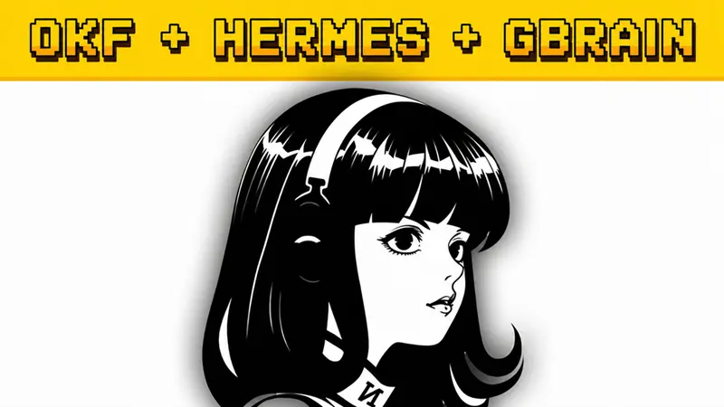 OKF + Hermes  + Gbrain