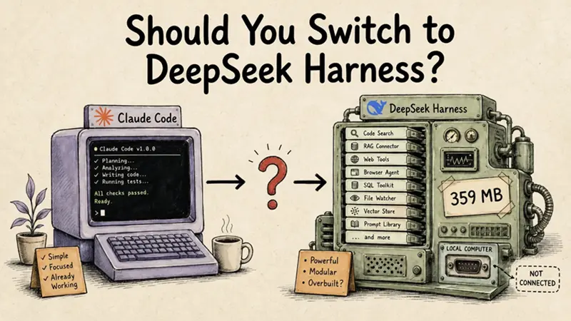 应该切换到DeepSeek Harness吗？