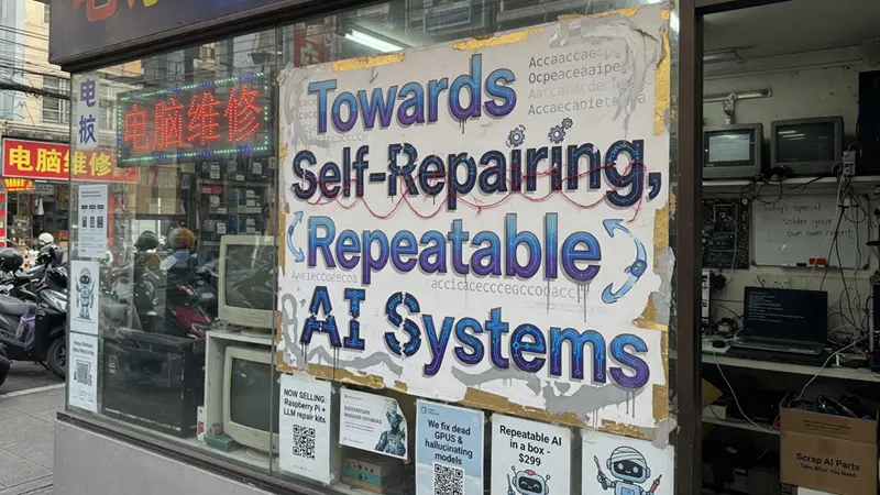 迈向自修复、可重复的 AI 系统