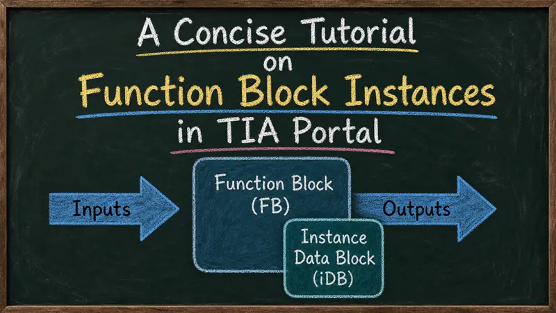 TIA Portal 功能块实例简明教程