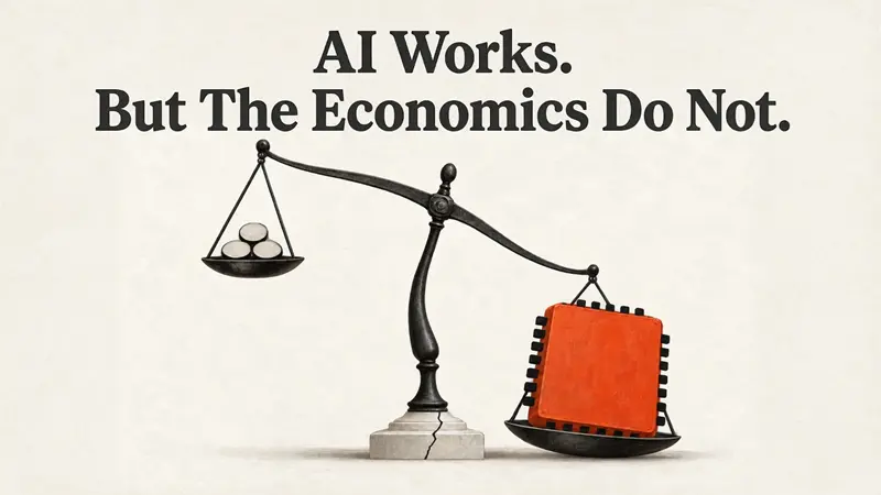 AI 行，但经济帐算不过来
