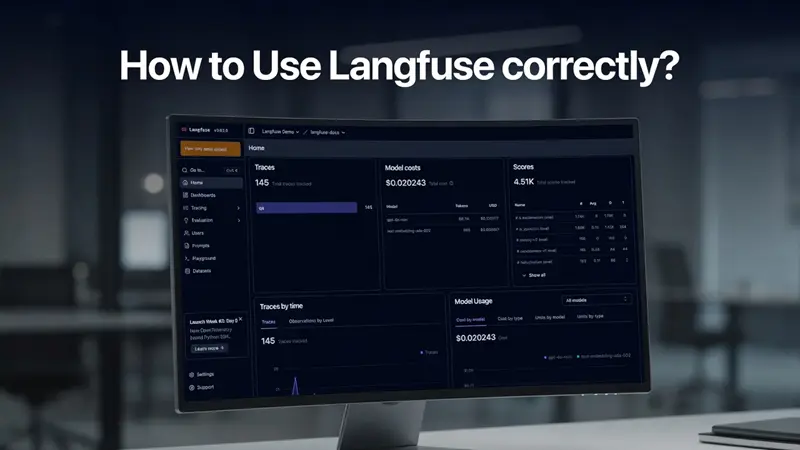 如何正确使用 Langfuse ？